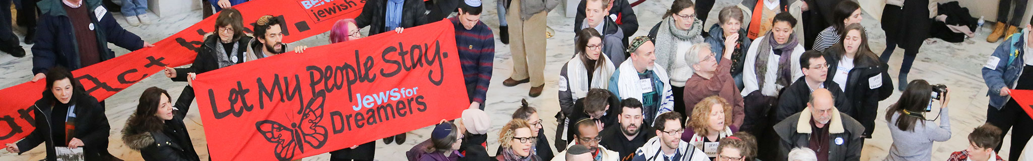 People at a booth